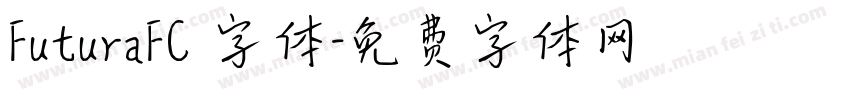 FuturaFC 字体字体转换